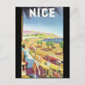 Poster voor prettig reizen briefkaart (Voorkant)