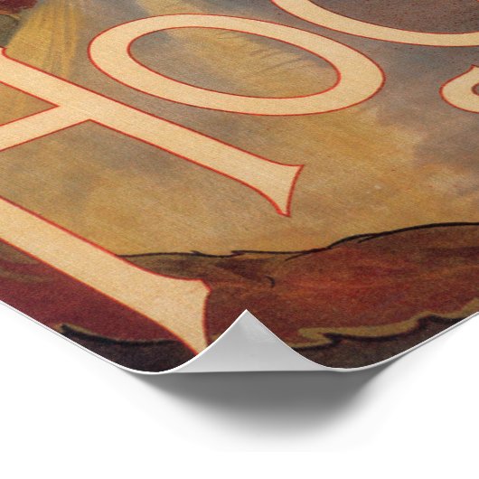 Poster voor promotie van Sarsaparilla in Hood (Hoek)