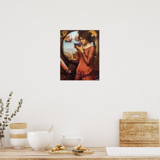 Poster voor Raphaelite van bestemming door John Wa (Keuken)