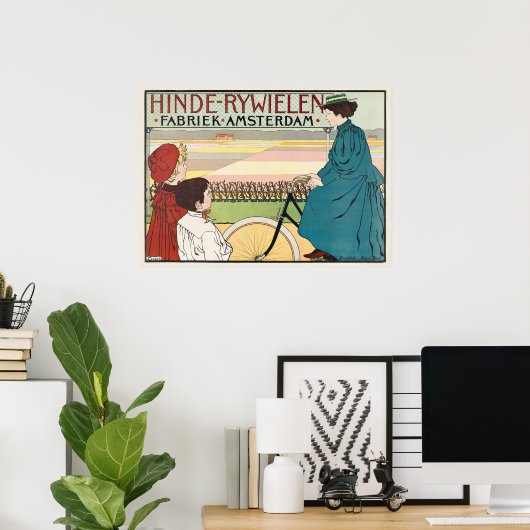 Poster voor reclame (Thuiskantoor)