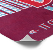 Poster voor  reclame (Hoek)