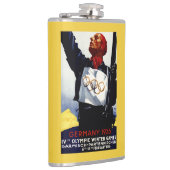 poster voor reclame voor de Olympische Winterspele Heupfles (Rechts)