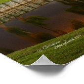 Poster voor reflectie over het palmmeer van Florid (Hoek)