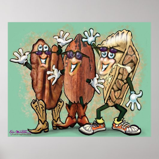 Poster voor regenboogblindedarm (Voorkant)