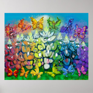 Poster voor regenboogblindedarm