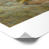 Poster voor regenboogforel schilderen (Hoek)