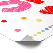 Poster voor regenboogregenboog (Hoek)