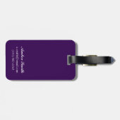 Poster voor reispromotie bagagelabel (Achterkant horizontaal)