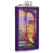 Poster voor reispromotie heupfles (Rechts)