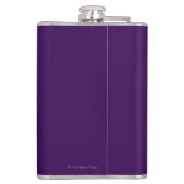 Poster voor reispromotie heupfles (Achterkant)