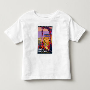 Poster voor reispromotie kinder shirts