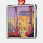 Poster voor reispromotie metalen ornament (Links)