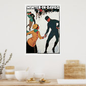 Poster voor reizen in Davos (Keuken)