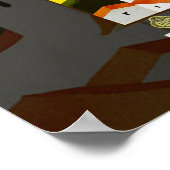 Poster voor reizen in Italië (Hoek)