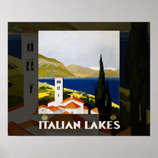 Poster voor reizen in Italië (Voorkant)