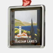Poster voor reizen in Italië Metalen Ornament (Links)