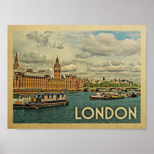 Poster voor reizen in Londen