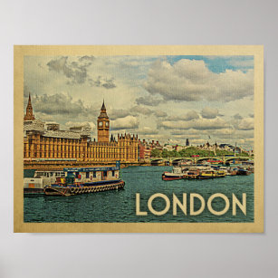 Poster voor reizen in Londen