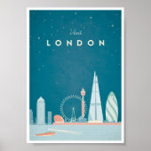 Poster voor reizen in Londen (Voorkant)