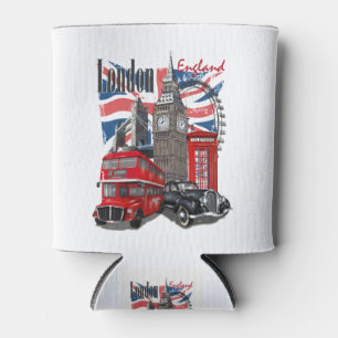 Poster voor reizen in Londen Blikjeskoeler