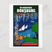 Poster voor reizen in Zuid-Afrika Boksburg Briefkaart (Voorkant)