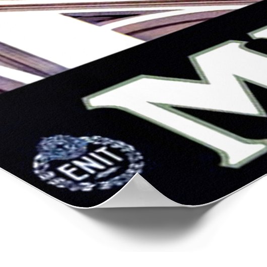  Poster voor reizen met Milano (Hoek)