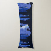 Poster voor reizen met reisafdruk lichaamskussen (Voorkant Verticaal)