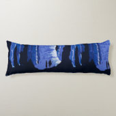 Poster voor reizen met reisafdruk lichaamskussen (Voorkant)