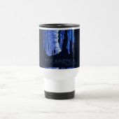 Poster voor reizen met reisafdruk reisbeker (Center)