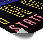 Poster voor reizen naar Irak teruggezet (Hoek)