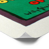 Poster voor reizen naar Nederland teruggezet in 19 (Hoek)