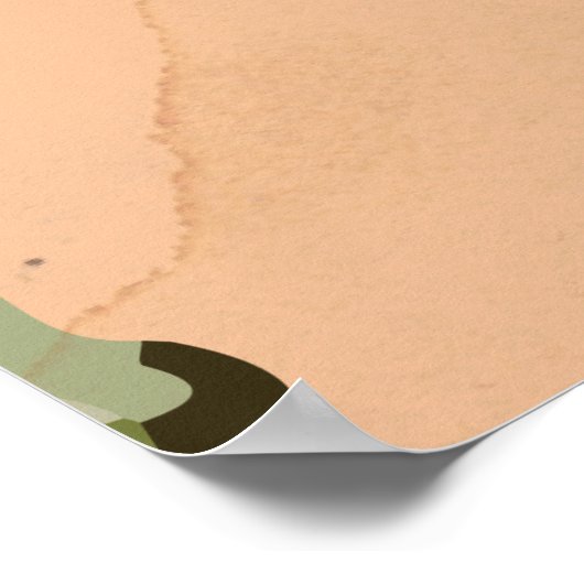 Poster voor reizen van de Canarische Eilanden (Hoek)