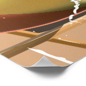 Poster voor reizen van Martinique Vintage (Hoek)