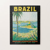 Poster voor reizen vanuit Brazilië Legpuzzel (Verticaal)