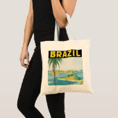Poster voor reizen vanuit Brazilië Tote Bag (Voorkant (product))