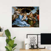 Poster voor religieuze kunst (Thuiskantoor)