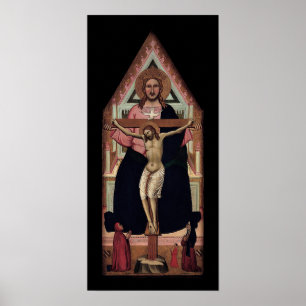 poster voor religieuze kunst "The Trinity"
