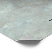 poster voor rode spijkerbroek (Hoek)