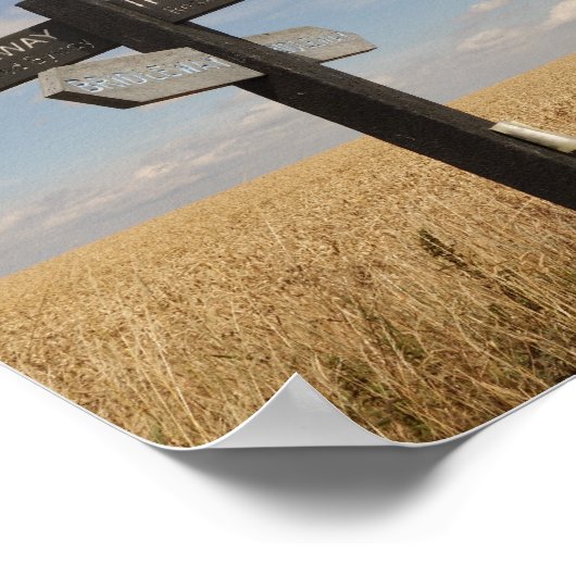 Poster voor routekaarten (Hoek)