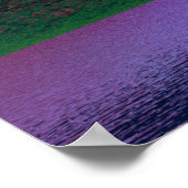 Poster voor roze dageraad en jacht (Hoek)