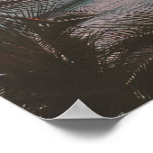 Poster voor roze zonnesteek voor strand (Hoek)