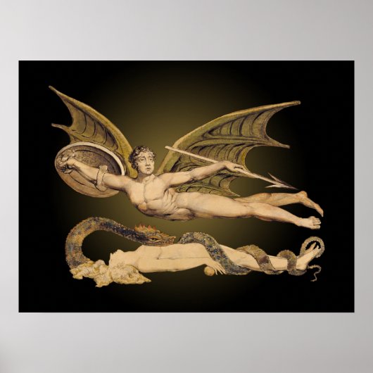 Poster voor satan & Eve 24x18 art (Voorkant)