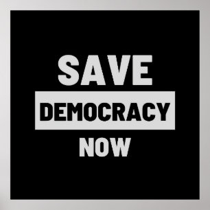 Poster voor Save Democracy Now