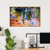 poster voor schilderkunst met paul gauguin (Thuiskantoor)