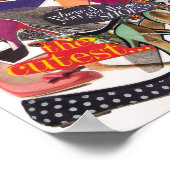 Poster voor schoenopslag (Hoek)