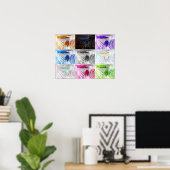 poster voor "Scream Collage" (Thuiskantoor)