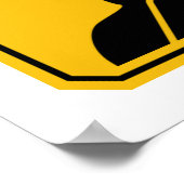 Poster voor sfeerwaarschuwing voor ruimtevaartinge (Hoek)