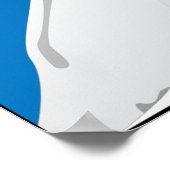 poster voor skipistes (Hoek)