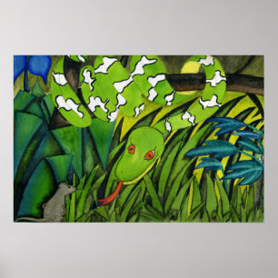Poster voor slangen en ratten