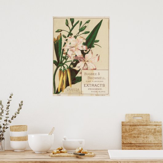  Poster voor smaakextractie (Keuken)